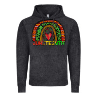 Vintage Black juneteenth rainbow Vintage Hoodie - Zillion Design Studio