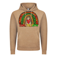 Vintage Coffee juneteenth rainbow Vintage Hoodie - Zillion Design Studio