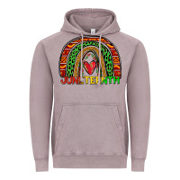 Vintage Zinc juneteenth rainbow Vintage Hoodie - Zillion Design Studio