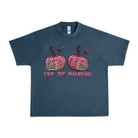 Midnight Navy Save The Pumpkins Urban Heavy Tee - texasbilliewilder