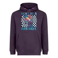 Plum dont be a basshole Heavyweight Hoodie - MaliasSmallBusiness