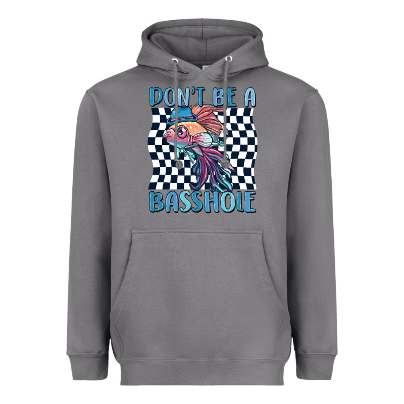 Dont Be A Basshole Heavyweight Hoodie by MaliasSmallBusiness | Teevron