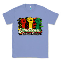 Colony Blue juneteenth celebrate freedom Classic Tee - HRA Design Shop