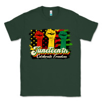 Sports Green juneteenth celebrate freedom Classic Tee - HRA Design Shop