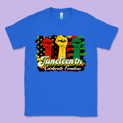 Juneteenth Celebrate Freedom Classic Tee Designed By Hra Design Shop