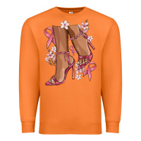 Carrot cancer high heels Premium Sweatshirt - MaliasSmallBusiness