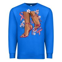 True Royal cancer high heels Premium Sweatshirt - MaliasSmallBusiness