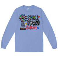 Colony Blue small town autism Long Sleeve Tee - CowhideDigitalArt