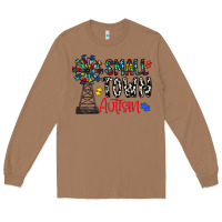Toasted Coconut small town autism Long Sleeve Tee - CowhideDigitalArt
