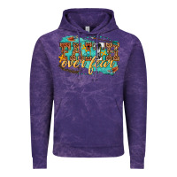 Cloud Purple faith over fear Vintage Hoodie - texasbilliewilder
