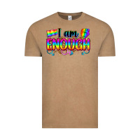 Vintage Coffee i am enough Vintage Tee - Zillion Design Studio