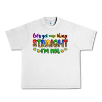 Lunar Rock let's get one thing straight i'm not Urban Heavy Tee - Zillion Design Studio