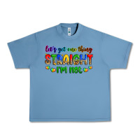 Pebble Blue let's get one thing straight i'm not Urban Heavy Tee - Zillion Design Studio