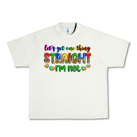 Pistachio let's get one thing straight i'm not Urban Heavy Tee - Zillion Design Studio