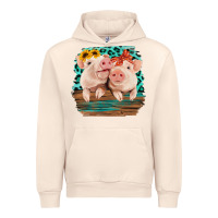 Sandshell Cute Couple Pigs Urban Hoodie - Bettercallsaul