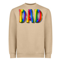 Mushroom pride dad Heavyweight Sweatshirt - texasbilliewilder