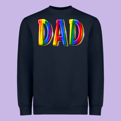 Heavyweight Sweatshirt pride dad