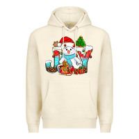 Sandshell joy christmas with snowman bbs Premium Hoodie - BundleAndBundleShop