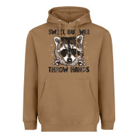 Toasted Coconut sweet but will throw hands Heavyweight Hoodie - MaliasSmallBusiness