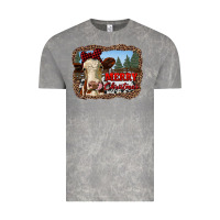 Cloud Rock merry christmas heifer cow with farm Vintage Tee - RanaPortraitStore