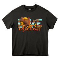 Asphalt love chickens Heavy Core Tee - LillyAllenDesigns