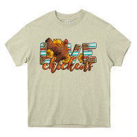 Mossy love chickens Heavy Core Tee - LillyAllenDesigns