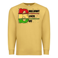 Antique Gold black boy Premium Sweatshirt - MaliasSmallBusiness