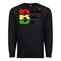Black black boy Premium Sweatshirt - MaliasSmallBusiness