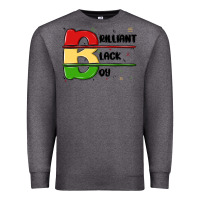 Charcoal Heather black boy Premium Sweatshirt - MaliasSmallBusiness