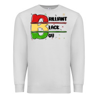 Dove Grey black boy Premium Sweatshirt - MaliasSmallBusiness