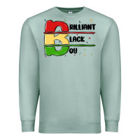 Seafoam black boy Premium Sweatshirt - MaliasSmallBusiness