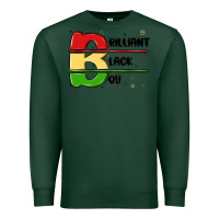Sports Green black boy Premium Sweatshirt - MaliasSmallBusiness