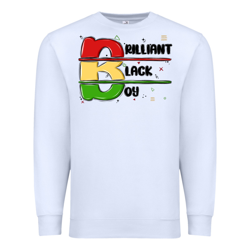 Black Boy Premium Sweatshirt by MaliasSmallBusiness | Teevron