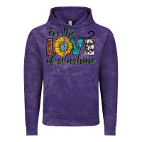 Cloud Purple for the love of sunshine Vintage Hoodie - texasbilliewilder
