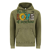 Vintage Olive for the love of sunshine Vintage Hoodie - texasbilliewilder