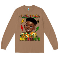 Toasted Coconut little mister juneteenth Long Sleeve Tee - HRA Design Shop