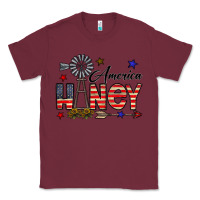 Burgundy america honey Classic Tee - CowhideDigitalArt