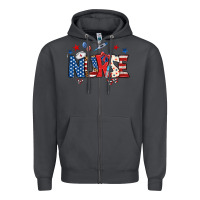 Smoke american nurse Zipper Hoodie - BundleAndBundleShop