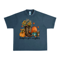 Midnight Navy pumpkin spice everything Urban Heavy Tee - RanaPortraitStore