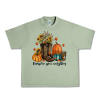Oil Green pumpkin spice everything Urban Heavy Tee - RanaPortraitStore