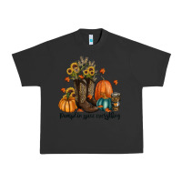 Pigment Black pumpkin spice everything Urban Heavy Tee - RanaPortraitStore