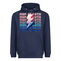 Navy mom of both boy and girl Heavyweight Hoodie - MaliasSmallBusiness