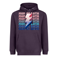 Plum mom of both boy and girl Heavyweight Hoodie - MaliasSmallBusiness