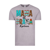 Vintage Zinc mama of drama girl mom Vintage Tee - texasbilliewilder