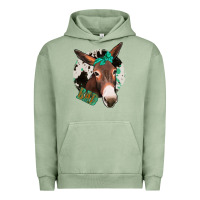 Pigment Oil Green Donkey Bad Urban Hoodie - Bettercallsaul