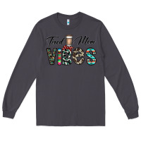 Smoke tired mom vibes Long Sleeve Tee - CowhideDigitalArt