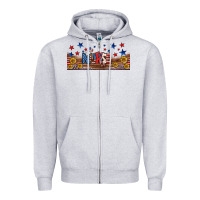 Heather Grey american nurse libbey glass Zipper Hoodie - BundleAndBundleShop