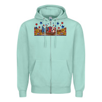 Seafoam american nurse libbey glass Zipper Hoodie - BundleAndBundleShop