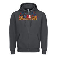 Smoke american nurse libbey glass Zipper Hoodie - BundleAndBundleShop