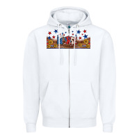 White american nurse libbey glass Zipper Hoodie - BundleAndBundleShop